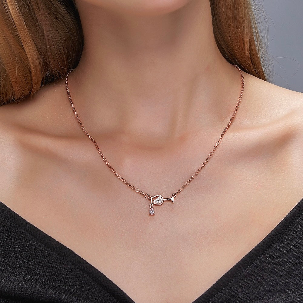 Wine Cup Necklace