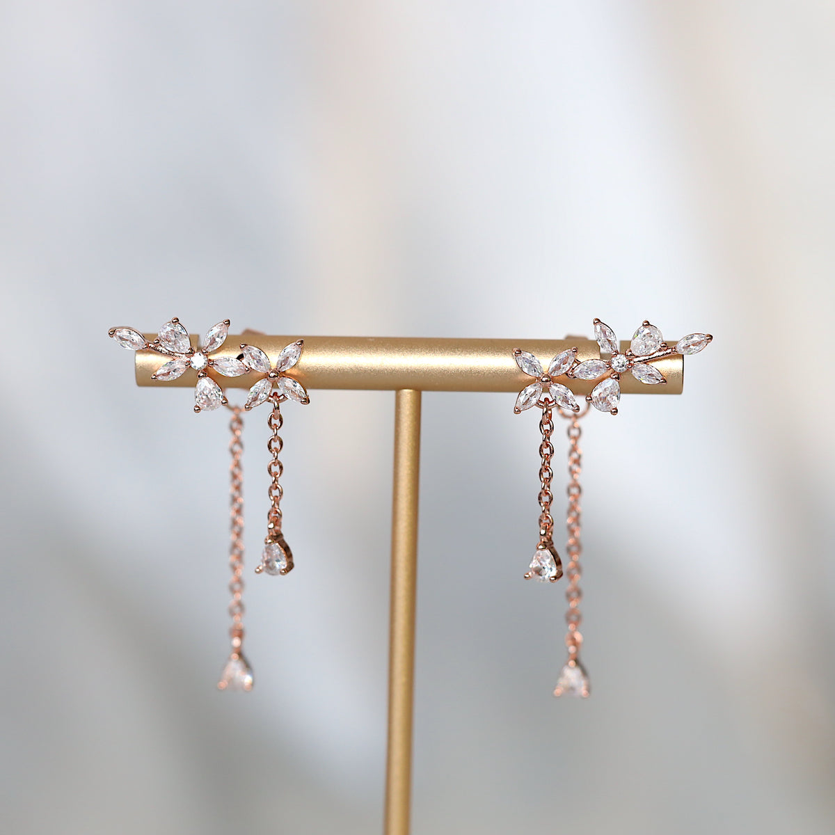 Flower Dangle Earrings