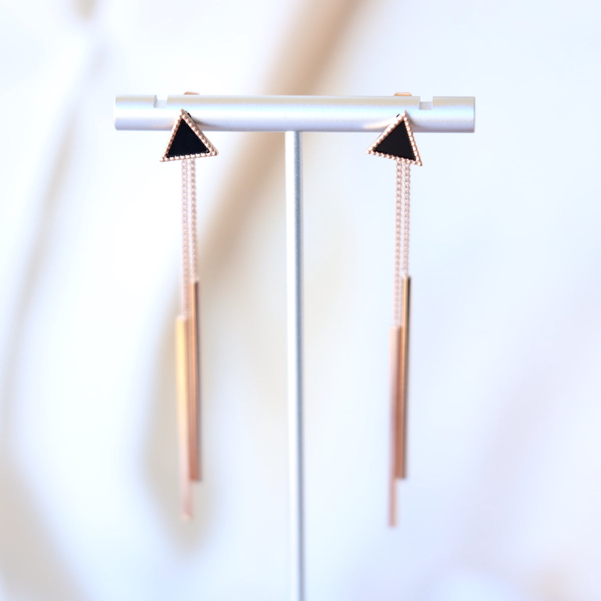 Triangle Dangle Earrings