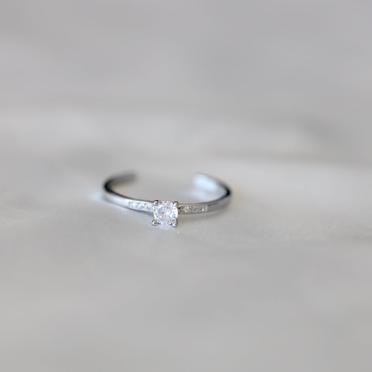 Set of Two Gold Crown Diamond Rings