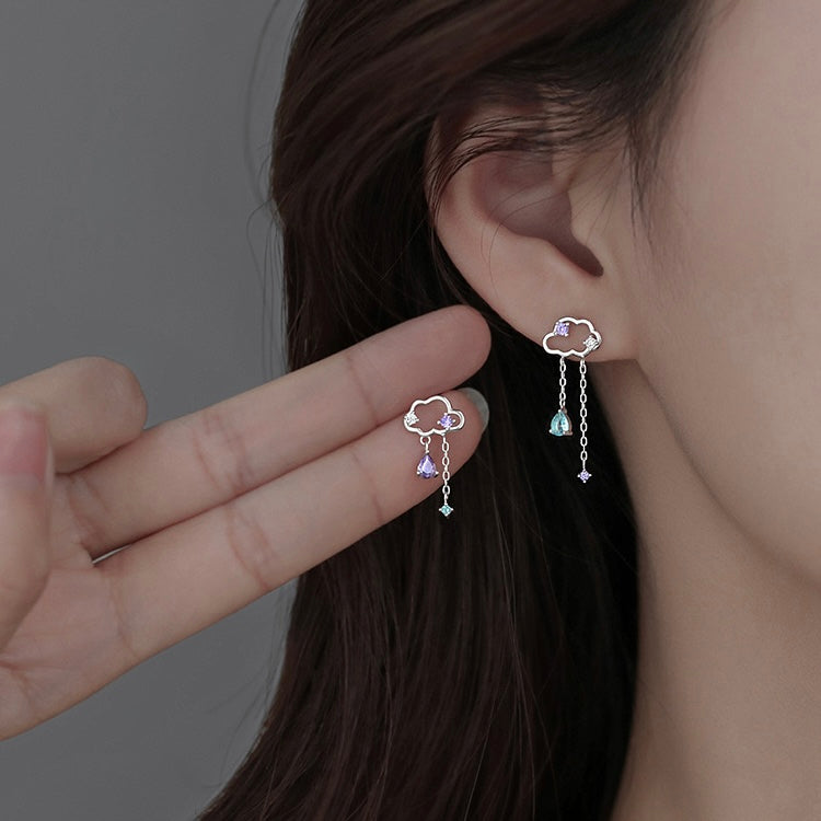 Cloud Dangle Earrings