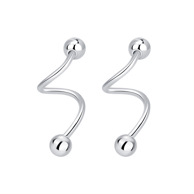 Gold Twist Earrings
