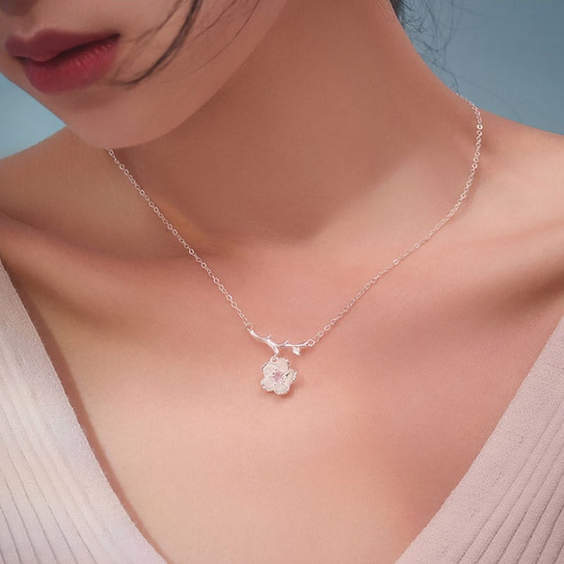 Pink Sakura Necklace