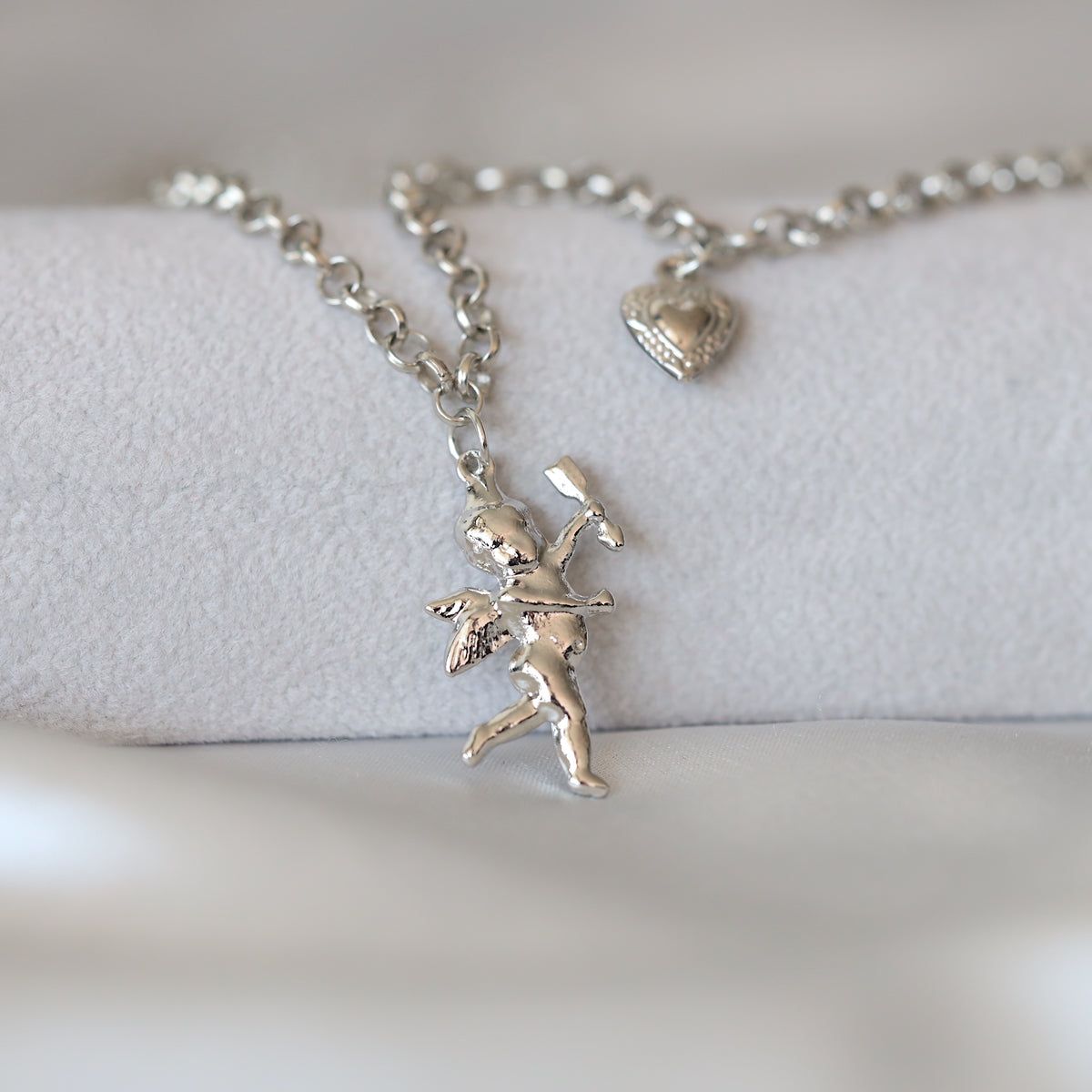Heart Angel Modern Necklace