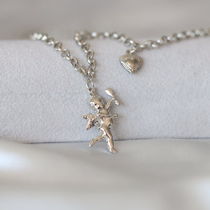 Heart Angel Modern Necklace
