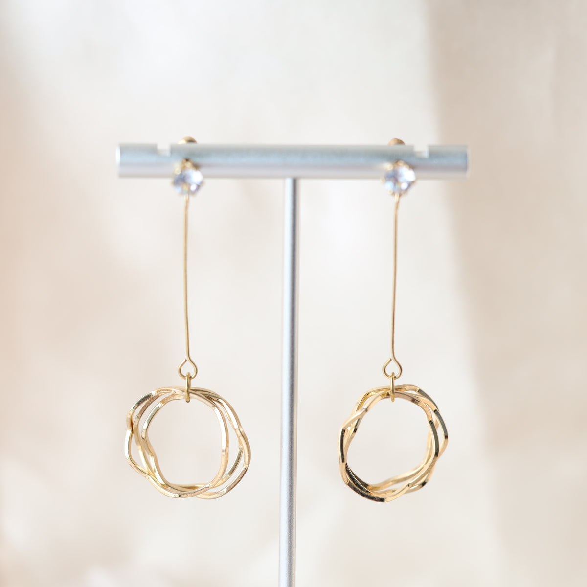Triple Hoops Earrings