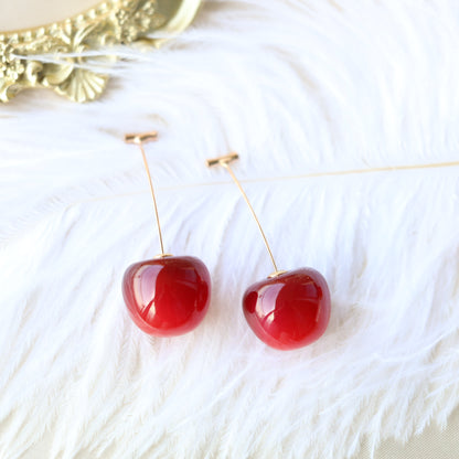 Cherry Fruit Earrings