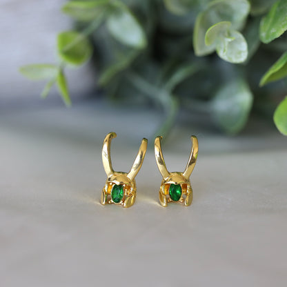 Loki Inspired Studs Earrings