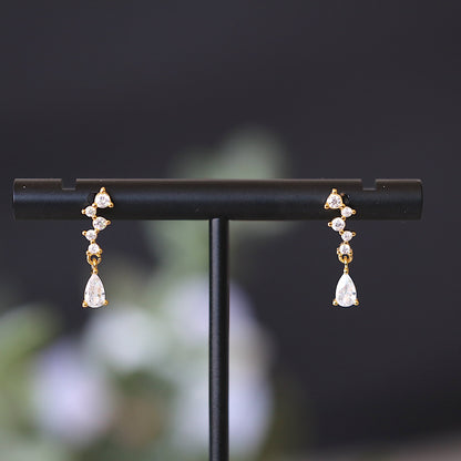 Crystal Teardrop Earrings