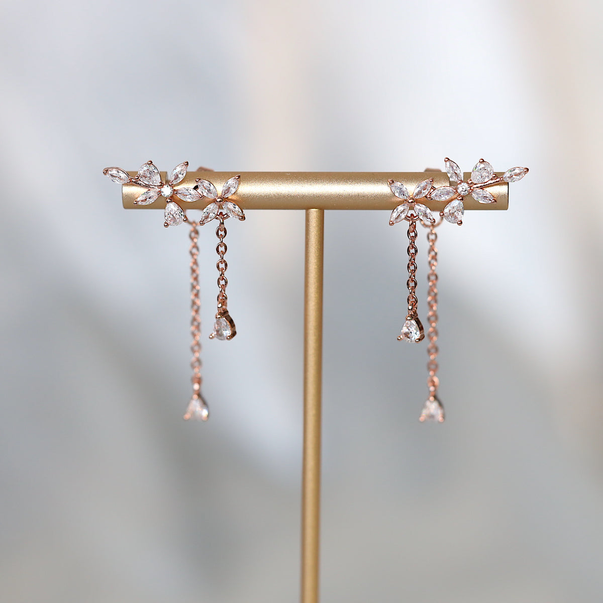 Flower Dangle Earrings