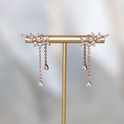 Flower Dangle Earrings