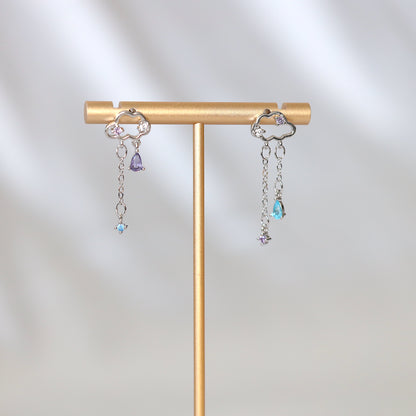 Cloud Dangle Earrings
