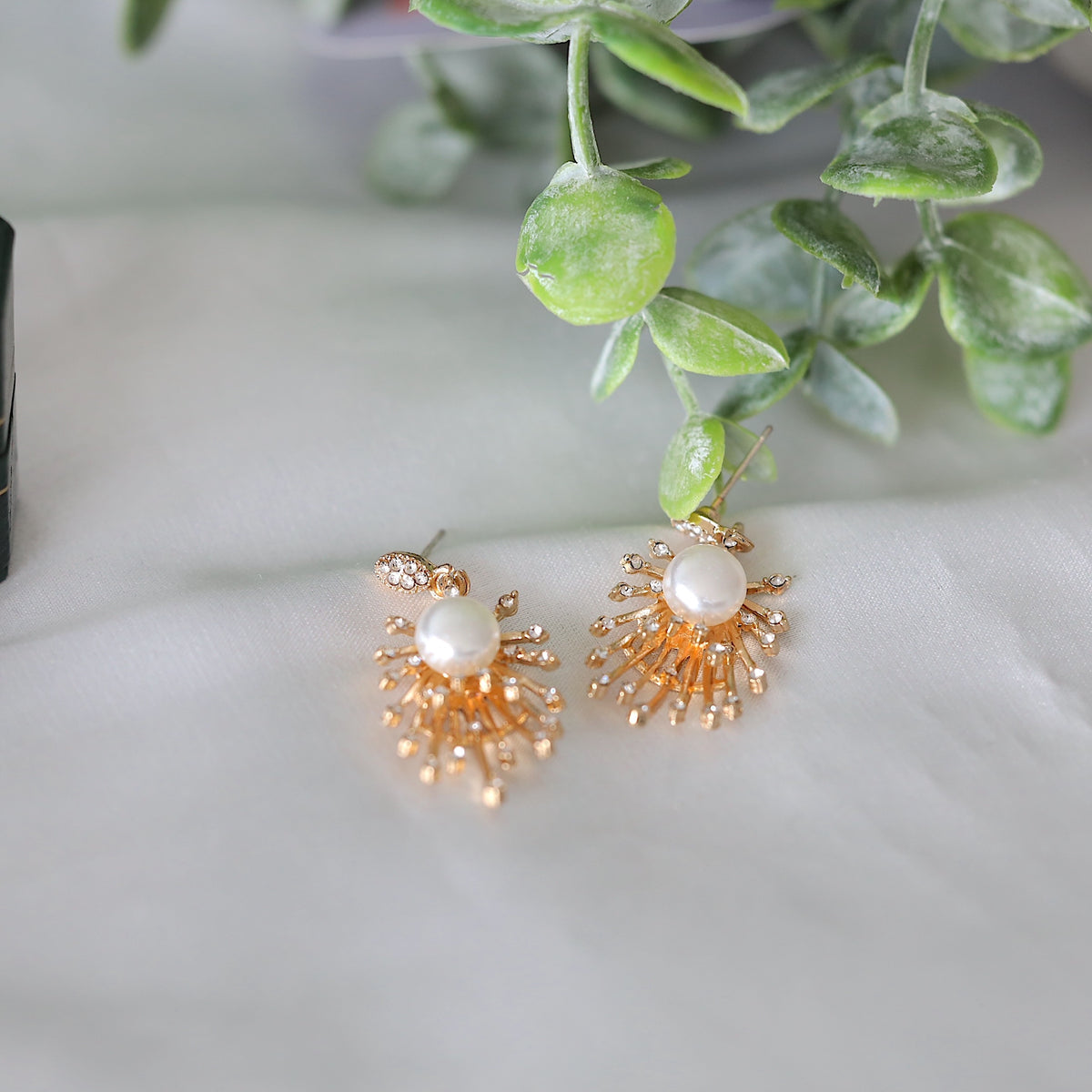 Gold Firework Earrings