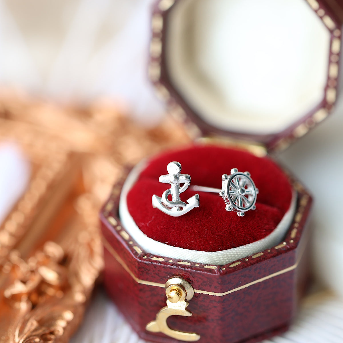 Sail Wheel Ear Studs