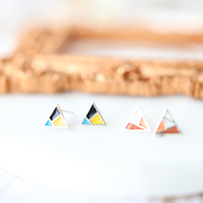 Triangle Studs Earrings