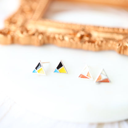 Triangle Studs Earrings