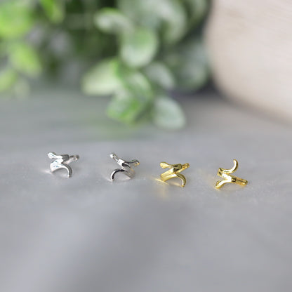 Snake Ear Huggie Earrings