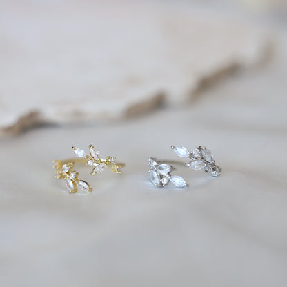 Gold Leaf Adjustable Ring