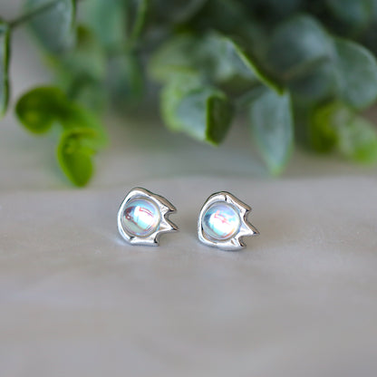 Hologram Lava Ear Studs