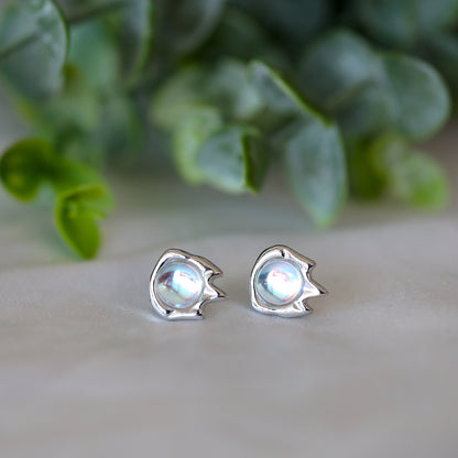 Hologram Lava Ear Studs