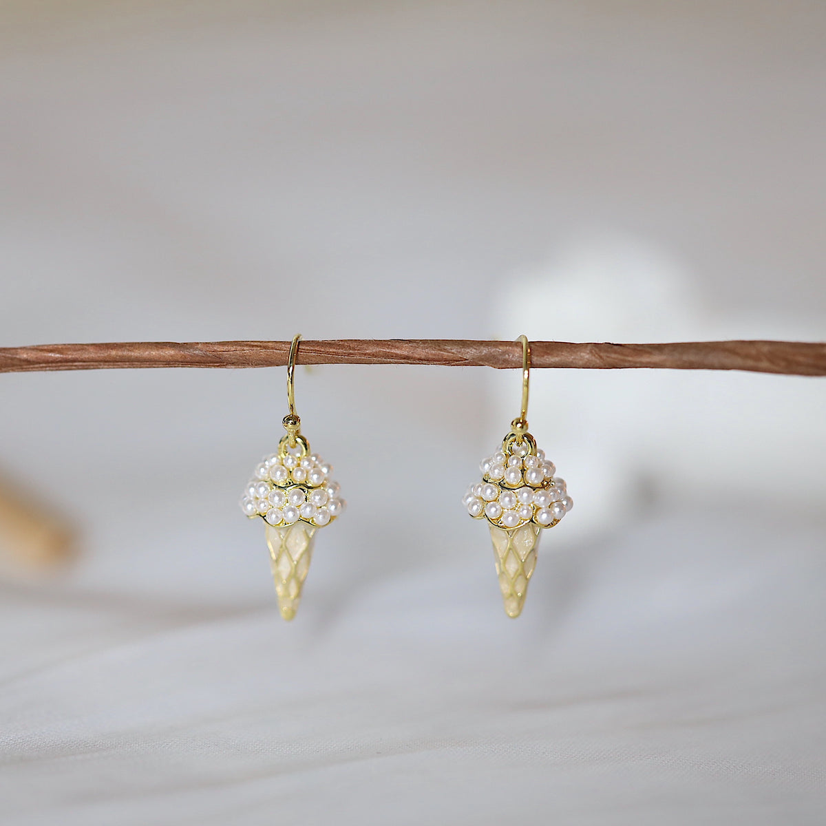 Ice Cream Cone Earrings