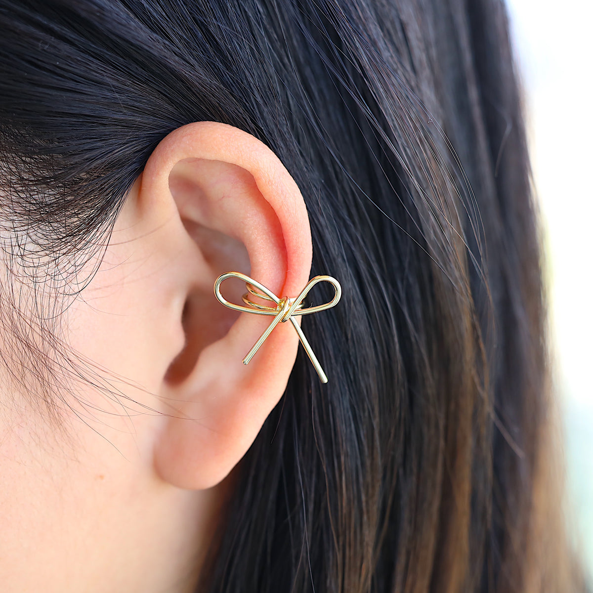 Bow Tie Ear Cuff