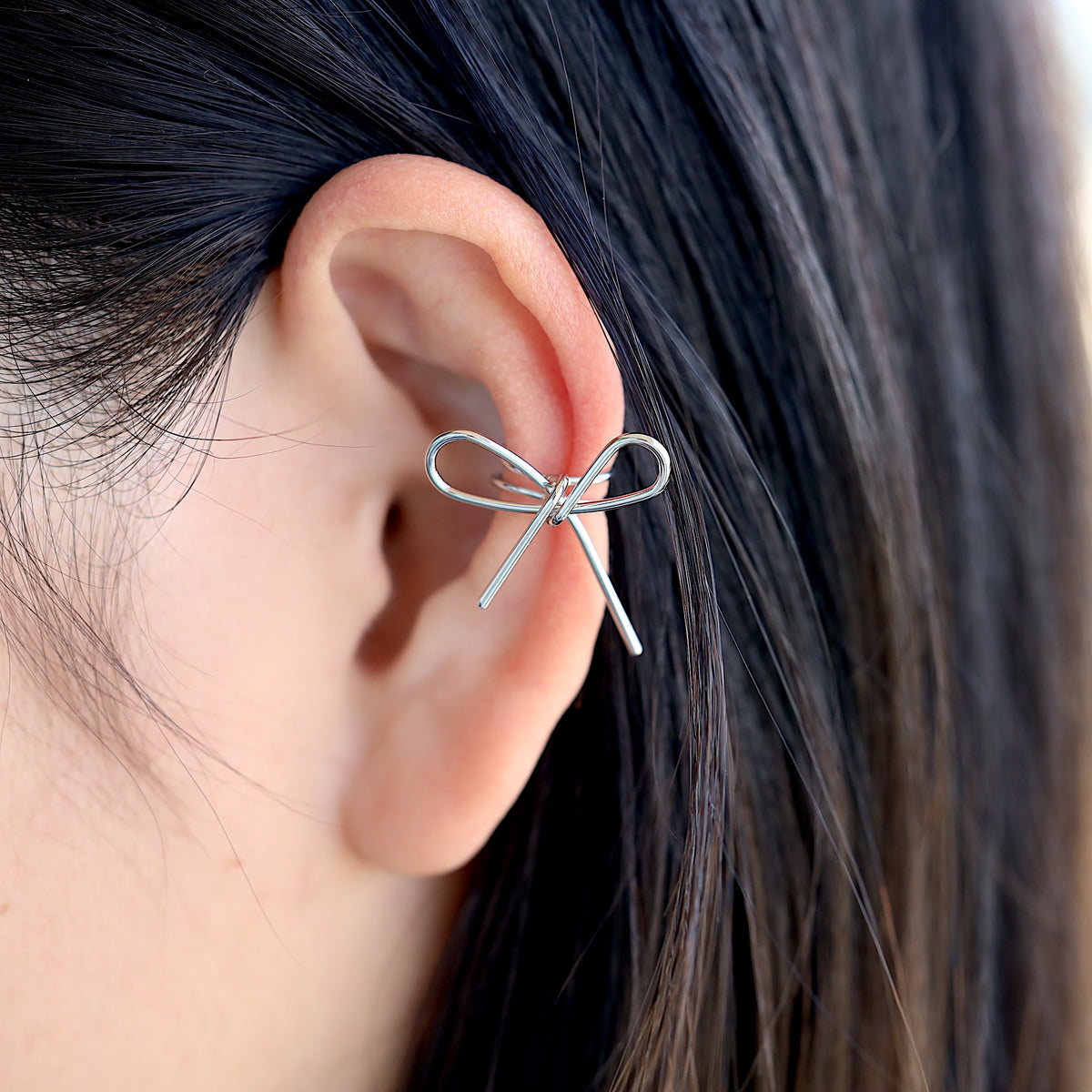 Bow Tie Ear Cuff