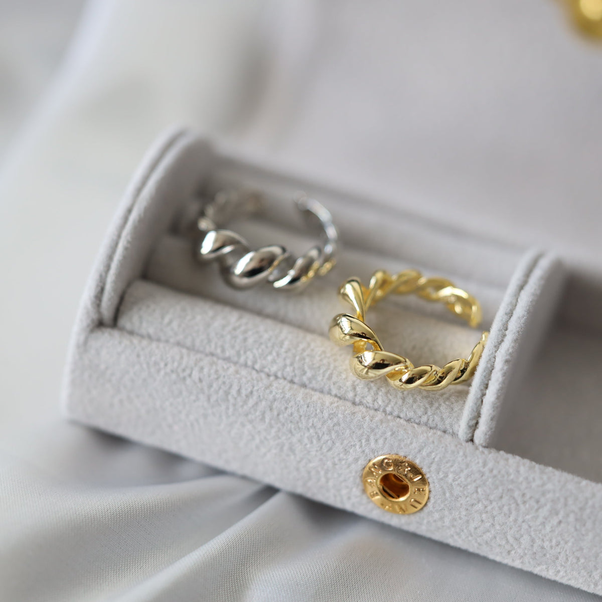 Gold Croissant Ring