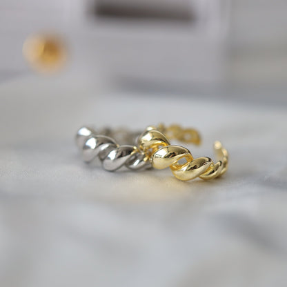 Gold Croissant Ring