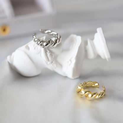 Gold Croissant Ring