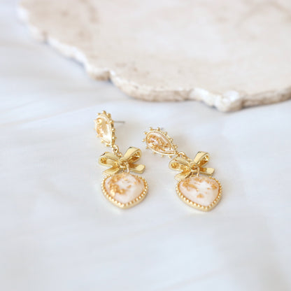 Princess Heart Earrings
