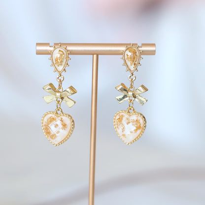 Princess Heart Earrings