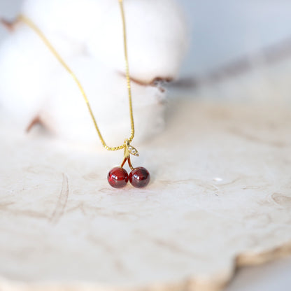 Cherry Fruit Necklace