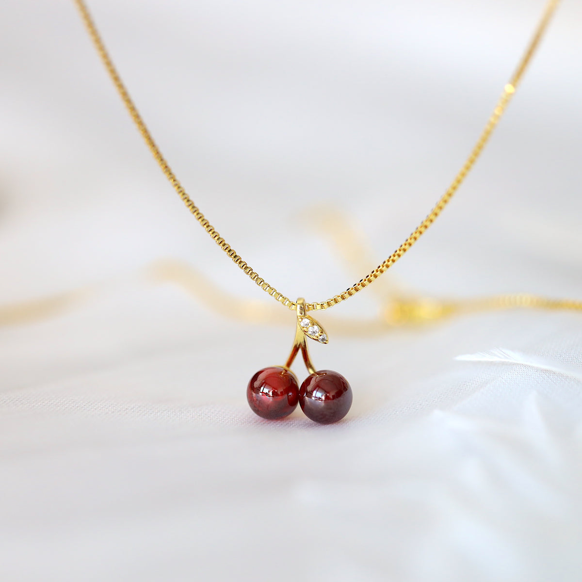 Cherry Fruit Necklace
