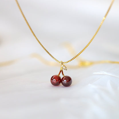 Cherry Fruit Necklace