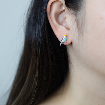 Small Bird Studs Earrings