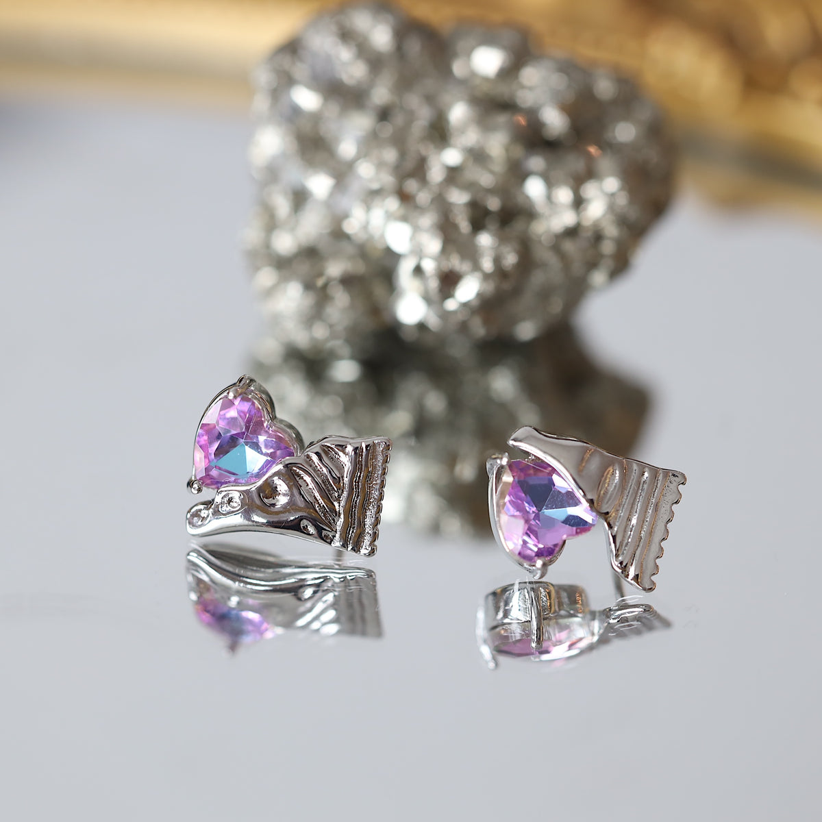 Heart Candy Pop Ear Studs