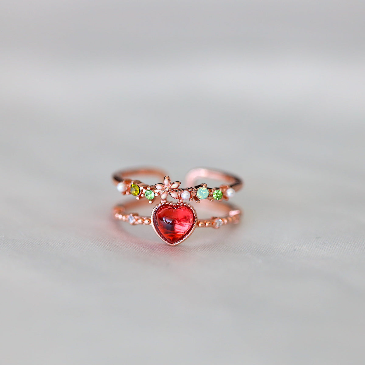 Gold Heart Ring