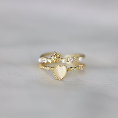 Gold Heart Ring