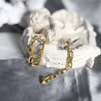 Gold Chain Earrings
