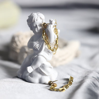 Gold Chain Earrings