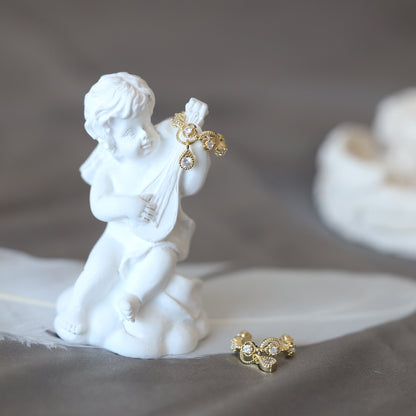 2 Pieces Gold Ear Cuffs