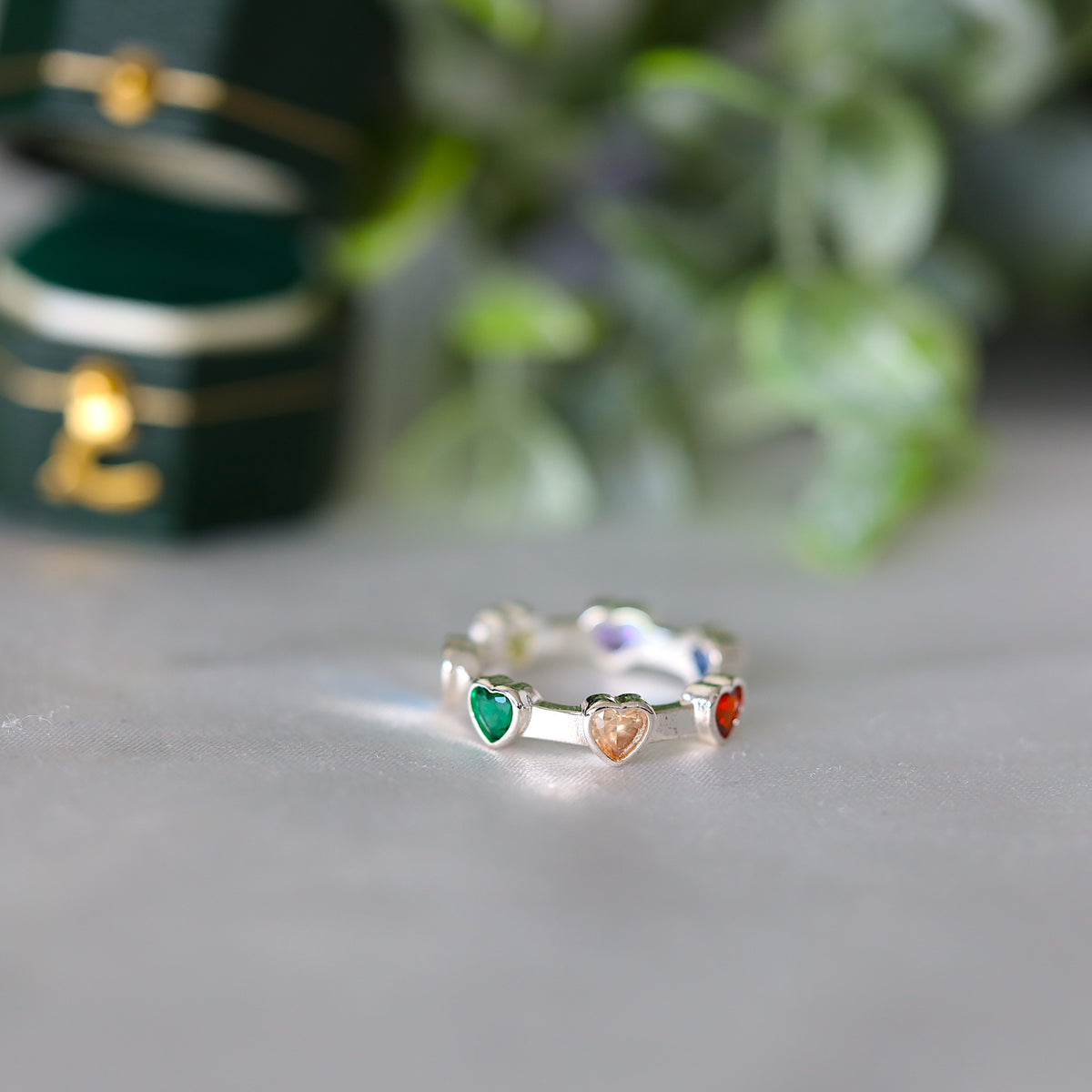 Creative love heart ring