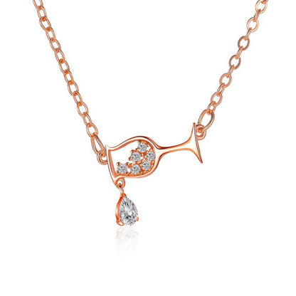 Wine Cup Necklace