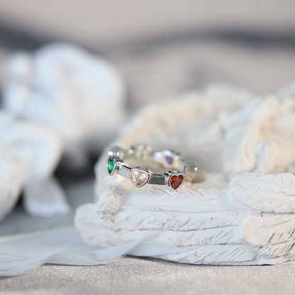 Creative love heart ring