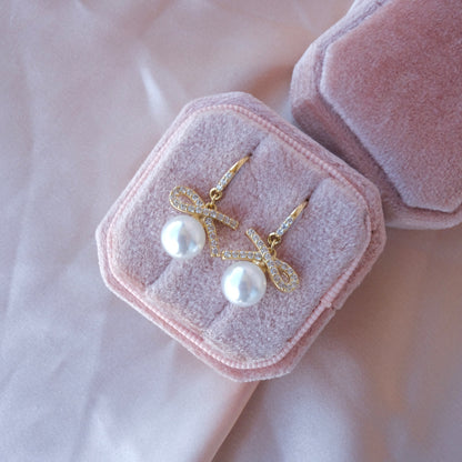 Pearl Hook Earrings