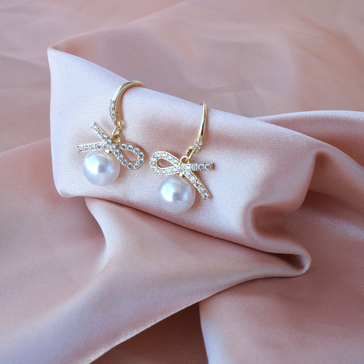 Pearl Hook Earrings