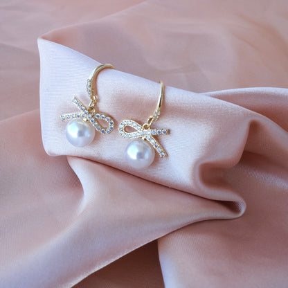 Pearl Hook Earrings