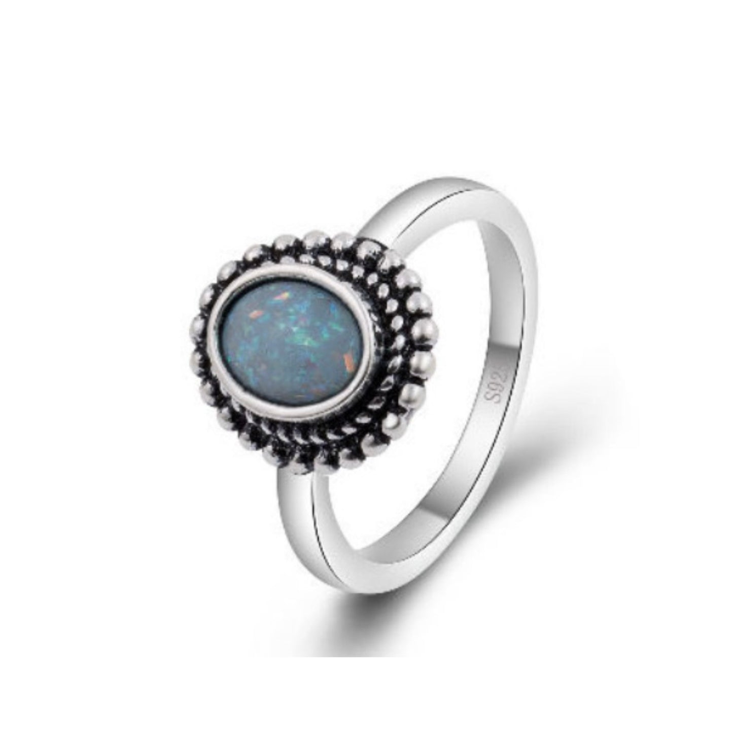 Oval Moonstone Ring
