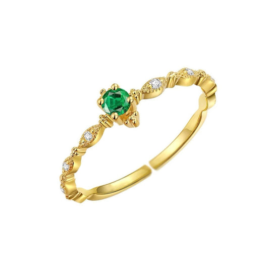 Emerald Gem Ring